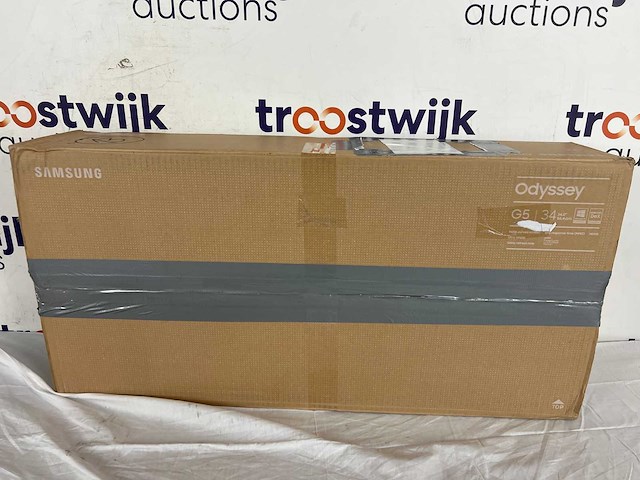 Samsung odyssey g5 lc34g55twwpxen - qhd ultrawide curved gaming monitor - 165hz - 34 inch - afbeelding 2 van  2