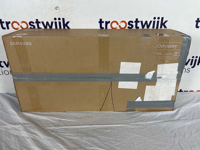 Samsung odyssey g5 lc34g55twwpxen - qhd ultrawide curved gaming monitor - 165hz - 34 inch - afbeelding 2 van  2