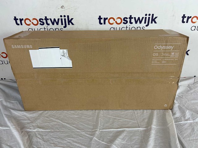 Samsung odyssey g5 lc34g55twwpxen - qhd ultrawide curved gaming monitor - 165hz - 34 inch - afbeelding 2 van  2