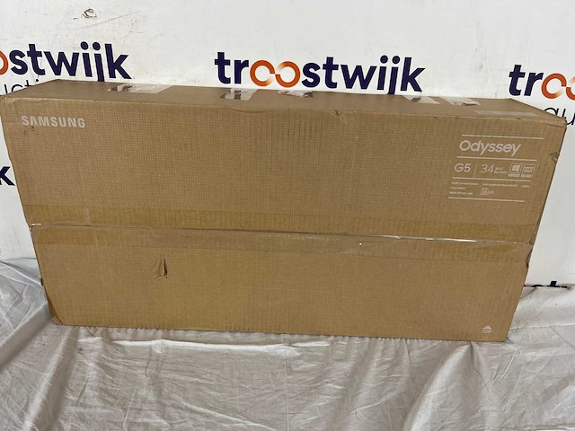 Samsung odyssey g5 lc34g55twwpxen - qhd ultrawide curved gaming monitor - 165hz - 34 inch - afbeelding 2 van  2