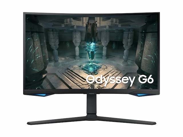 Samsung odyssey g6 g65b s27bg650eu 27 '' gebogen gaming -pc -scherm wqhd va 1 ms 240hz hdmi / displayport - afbeelding 1 van  2