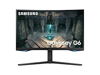 Samsung odyssey g6 ls27bg650euxen - qhd smart gaming monitor - tizen - wi-fi - 240hz - 27 inch - afbeelding 1 van  2