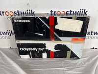 Samsung odyssey g7 ls28ag700nuxen - 4k ips 144hz gaming monitor - 28 inch - afbeelding 2 van  2