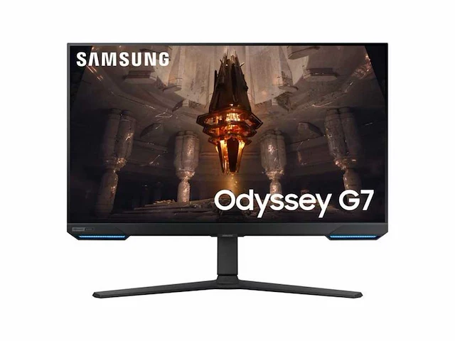 Samsung odyssey g7 ls32bg700euxen - 4k ips gaming monitor - 144hz - 32 inch - afbeelding 1 van  3