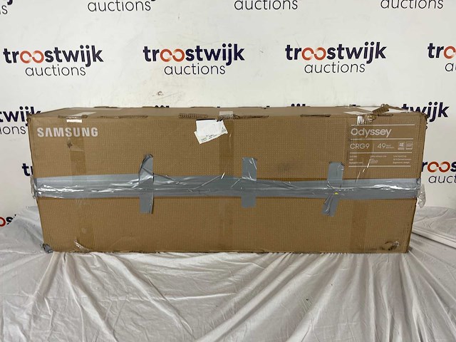 Samsung odyssey g9 c49rg94ssr - 2k qled curved 120 hz gaming monitor - 49 inch - blauw/grijs - afbeelding 2 van  2