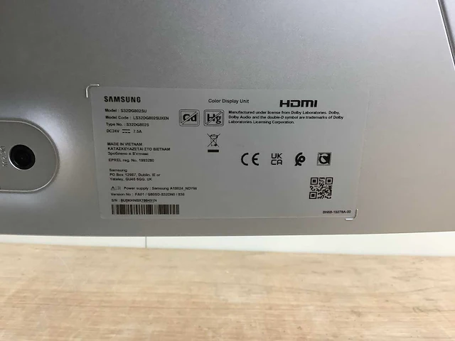 Samsung odyssey oled g8 ls32dg802suxen monitor - afbeelding 7 van  8