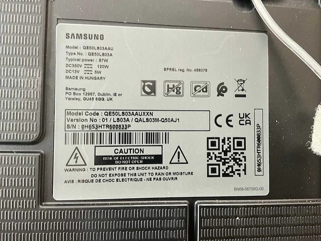 Samsung qe50lsp3a frame televisie - afbeelding 3 van  11