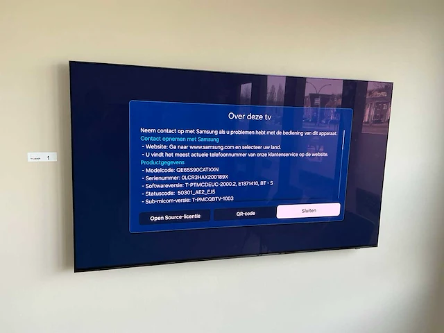 Samsung qe65s90catxxn 65” oled televisie - afbeelding 4 van  8
