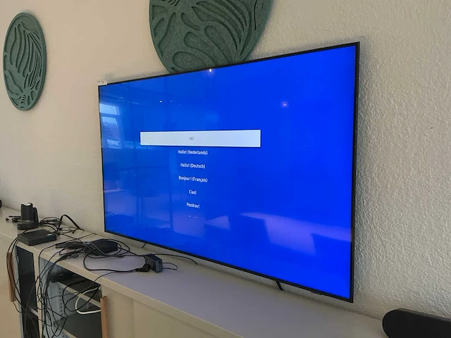 Samsung qe75q77aatxxh televisie - afbeelding 1 van  5