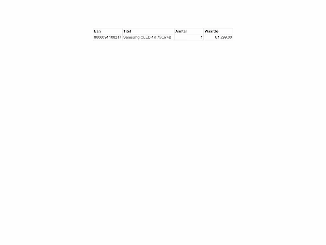 Samsung qled 4k 75q74b (2022) televisie - afbeelding 3 van  4