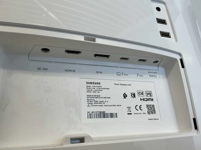 Samsung qled c34j791wtr monitor - afbeelding 4 van  6