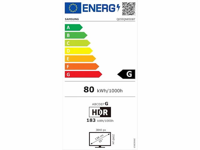 Samsung qled qn85d televisie - afbeelding 6 van  11