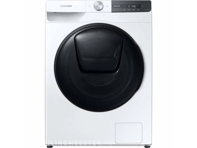 Samsung quickdrive wasmachine ww90t754abt - afbeelding 1 van  9