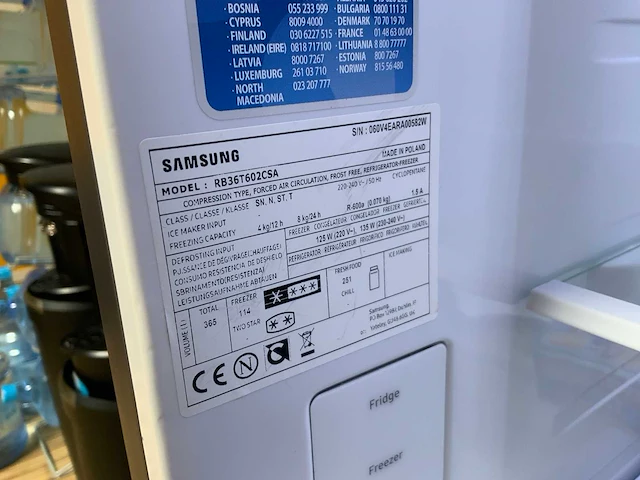 Samsung rb36t602csa koelkast - afbeelding 4 van  4