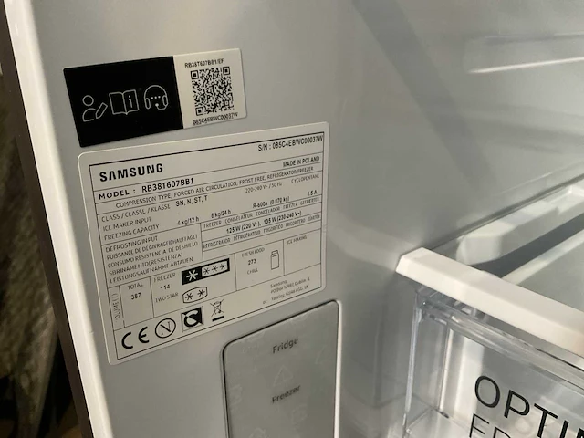 Samsung rb38t607bb1 koelvriescombinatie - afbeelding 6 van  6