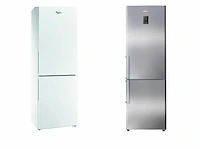 Samsung rl34hdih1 koel-vriescombinatie grijs| whirlpool wnf8 t3u w koel-vriescombinatie wit - afbeelding 1 van  3
