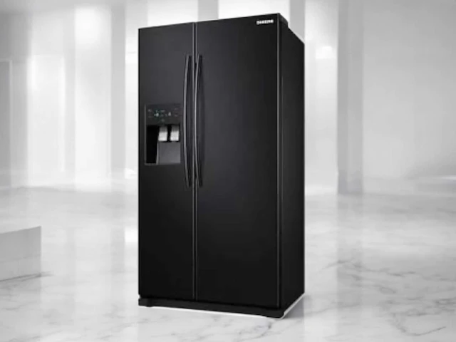 Samsung rs50n3403bc amerikaanse koelkast met water- en ijsdispenser - afbeelding 3 van  16
