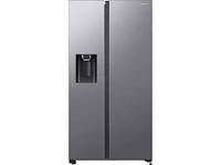Samsung rs65dg5403s9 - amerikaanse koelkast - spacemax - dispenser - zilver - afbeelding 1 van  4