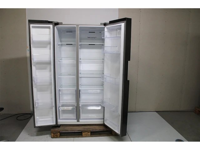 Samsung rs66a8101b1 serie 6 amerikaanse koelkast rvs - afbeelding 5 van  7