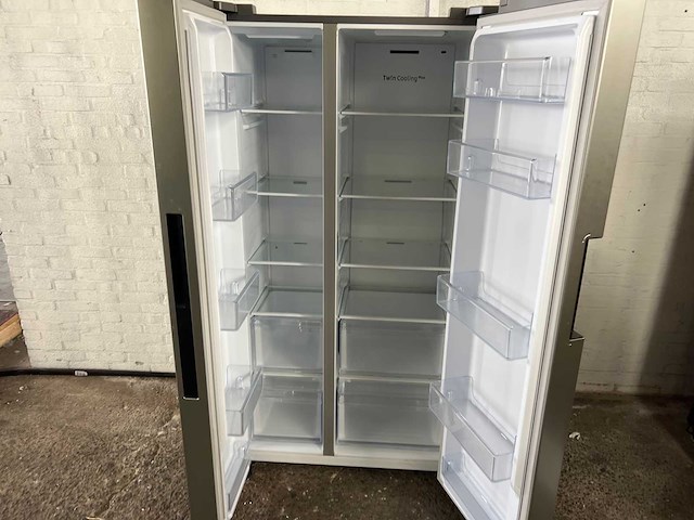 Samsung rs66a8101sl amerikaanse koelkast - afbeelding 3 van  6