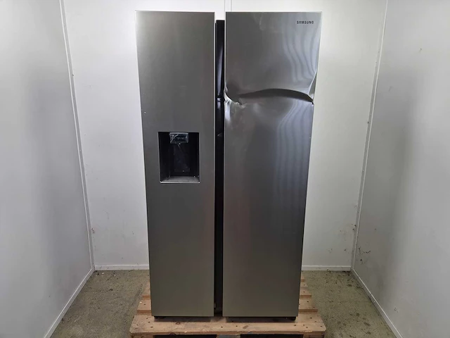 Samsung rs68a884csl/ef - amerikaanse koelkast - breedte 91.2 cm - hoogte 178 cm - inhoud 635 l - nofrost - afbeelding 1 van  6