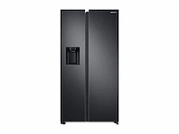 Samsung rs68cg883eb1 amerikaanse koelkast twincooling plus antraciet - afbeelding 1 van  9