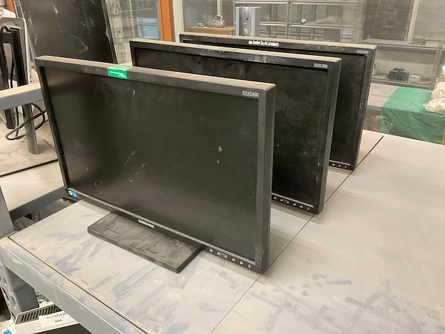 Samsung s22c450 ls22c45k monitor (3x) - afbeelding 1 van  4