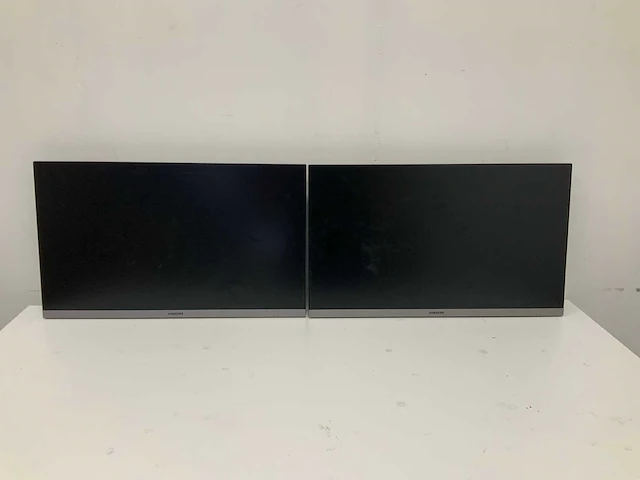 Samsung s24r650fdu monitor (2x) - afbeelding 1 van  7