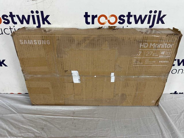 Samsung s27a706nwu led-monitor 68.6 cm (27 inch) energielabel g (a - g) 3840 x 2160 pixel uhd, 4k 5 ms hdmi, displayport, hoofdtelefoon (3.5 mm jackplug) ips - afbeelding 2 van  2