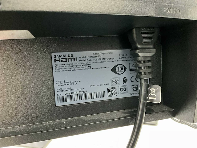 Samsung s27r650fdu monitor (4x) - afbeelding 7 van  9