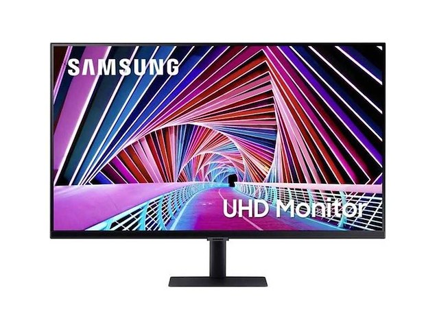 Samsung s32a706nwu (32") - 81,3 cm - 3840 x 2160 pixels 4k ultra hd lcd zwart - afbeelding 1 van  2