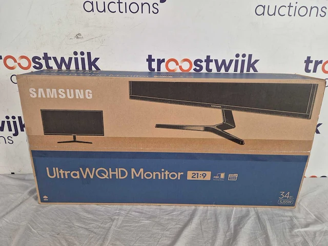 Samsung s34j550 ls34j550wqur - ultra wqhd va 60hz monitor - 34 inch - afbeelding 2 van  2
