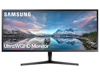 Samsung s34j550 ls34j550wqur - ultra wqhd va 60hz monitor - 34 inch - afbeelding 1 van  2