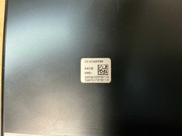 Samsung sm-a226b/dsn mobile telefoon - afbeelding 2 van  2