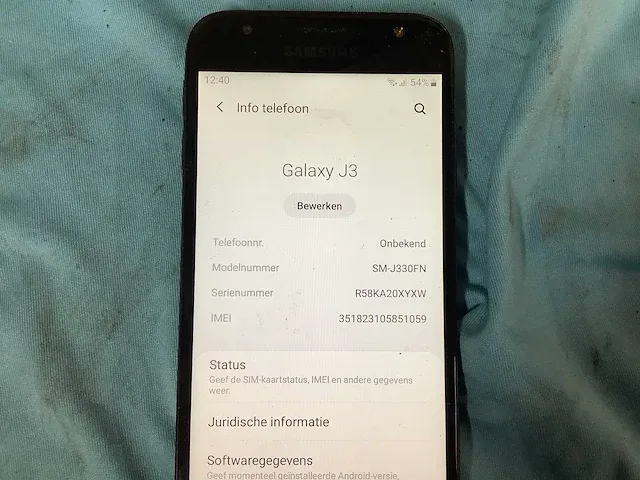 Samsung sm-j330fn galaxy j3 mobiele telefoon - afbeelding 3 van  4