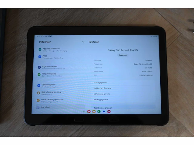 Samsung sm-t636b galaxy tab active 4 pro 5g tablet - afbeelding 2 van  7