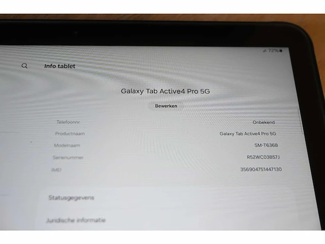 Samsung sm-t636b galaxy tab active 4 pro 5g tablet - afbeelding 3 van  6