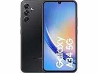 Samsung smartphone galaxy a34 zwart 128gb - afbeelding 1 van  1