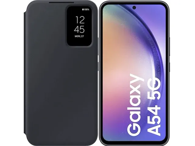 Samsung smartphone galaxy a54 + smart view case - afbeelding 1 van  1