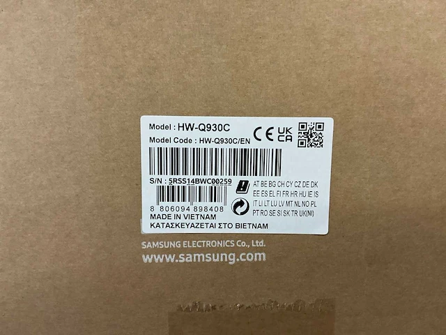 Samsung soundbar q930c - afbeelding 3 van  3