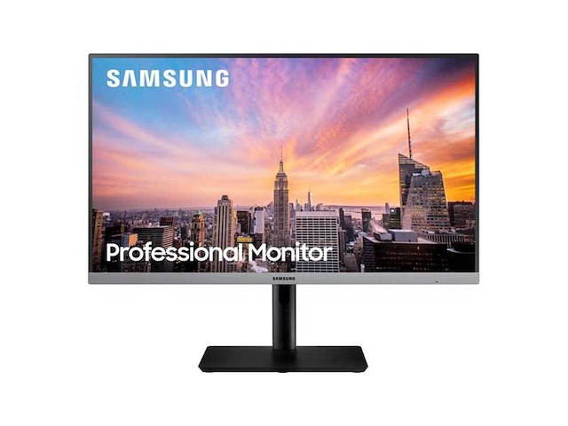 Samsung sr65 s24r652fdu - full hd ips 75hz monitor - 24 inch - grijs/zwart - afbeelding 1 van  2