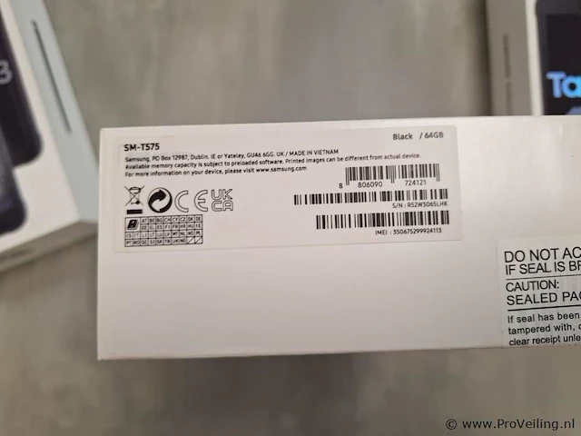 Samsung tab active 3 sm-t575 - nieuw in doos - afbeelding 2 van  4