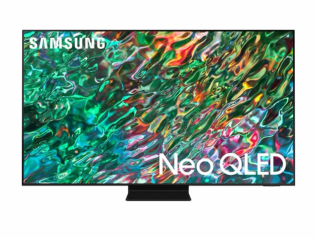 Samsung tv neo qled qe55qn90batxzt, smart tv 55" serie qn90b, neo qled 4k uhd titan zwart - afbeelding 2 van  5