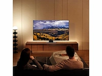 Samsung tv qe50q80catxzt qled 4k smart tv 50" processore neural quantum 4k direct full array dolby atmos ots carbon zilver - afbeelding 4 van  5