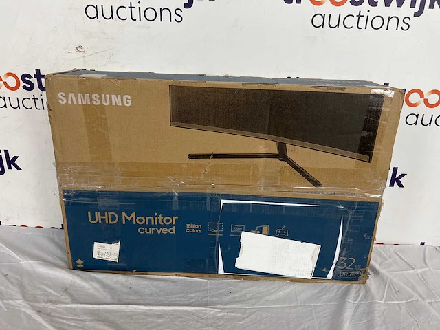 Samsung u32r594cwr - 4k va curved 60hz monitor - 32 inch - afbeelding 2 van  2