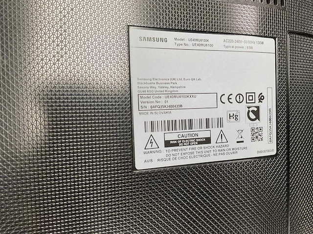 Samsung ue40mu6100k ue40mu6100 televisie - afbeelding 4 van  5