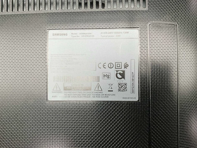 Samsung ue40mu6100k ue40mu6100 televisie - afbeelding 4 van  4