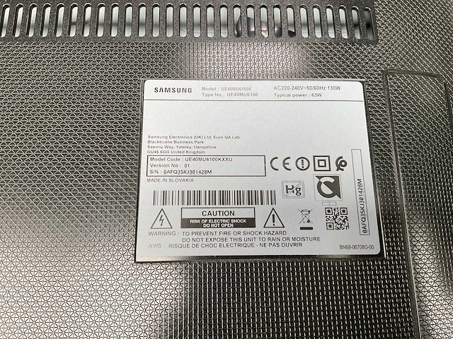 Samsung ue40mu6100k ue40mu6100 televisie - afbeelding 4 van  4