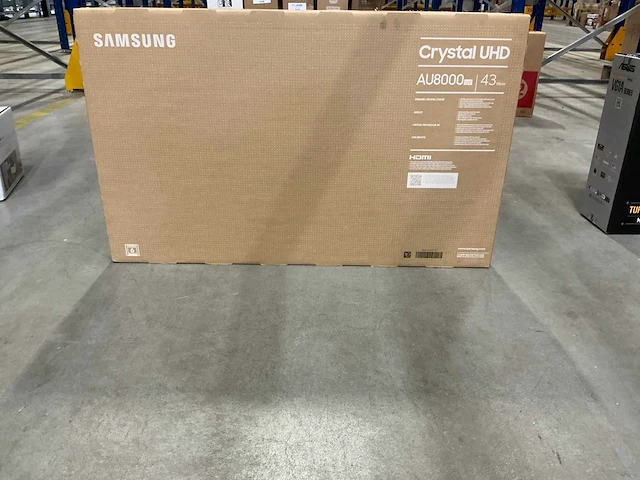 Samsung ue43au8002k crystal uhd tv - afbeelding 1 van  3