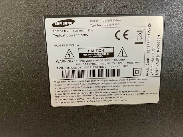 Samsung (ue46f5300aw) 46”, 1920x1080 (fhd) lcd monitor - afbeelding 6 van  7